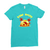 master roshi kame house super Ladies Fitted T-Shirt