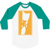 rock climbing wall climb indoor outdoor 2 3/4 Sleeve Shirt