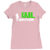archer cartoon Ladies Fitted T-Shirt