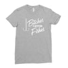 fishing girls! Ladies Fitted T-Shirt