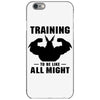 Training to be Like All Might iPhone 6/6s Case