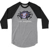 people scare me 3/4 Sleeve Shirt