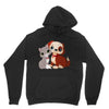 nice cat and dog Hoodie
