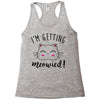 i'm getting meowied Racerback Tank