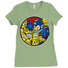 mega minions Ladies Fitted T-Shirt