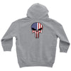 skull u.s.a. back Youth Hoodie