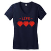 video game Women's V-Neck T-Shirt
