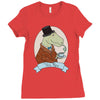 tea rex Ladies Fitted T-Shirt
