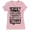 This Girl Is Taken By A Super Sexy December Boyfriend Ladies Fitted T-Shirt