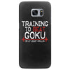 dragon ball z t shirt, train insaiyan t shirt training to beat goku dr Samsung Galaxy S7 Edge