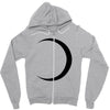 black moon Zipper Hoodie