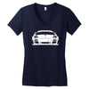 rs racing cup car carrera turbo race tuning Women's V-Neck T-Shirt