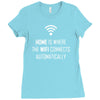 wireless wifi Ladies Fitted T-Shirt