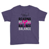 Reading Yoga Wine Balance Youth Tee