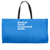 kiedes flea frusciante smith Weekender Totes