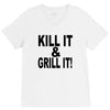 kill it grill it V-Neck Tee