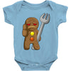 sad gingerbread Baby Onesie
