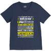 Legends Are Born In May V-Neck Tee