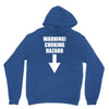 warning choking hazard printed Unisex Hoodie