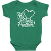 girls fish too only prettier Baby Bodysuit