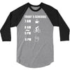 today's beer schedule cycling 6am 3/4 Sleeve Shirt