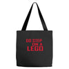go step on a lego Tote Bags