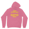 i went outside once Unisex Hoodie