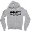 Sarcastic Comment Loading Please Wait Zipper Hoodie