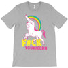gay pride f#ck younicorn funny rude unicorn T-Shirt