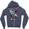 made to clean Zipper Hoodie
