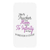 I Love My Trucker To The Moon And Back To Infinity And Beyond Forever iPhoneX