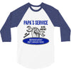 papa s service 3/4 Sleeve Shirt