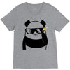 panda bear V-Neck Tee