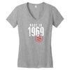 Made In 1969 All Original Parts Women's V-Neck T-Shirt