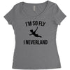 i'm so fly Women's Triblend Scoop T-shirt