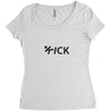 kick Women's Triblend Scoop T-shirt