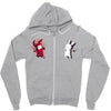 listen to your conscience Zipper Hoodie