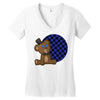 freddy plushie Women's V-Neck T-Shirt