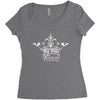 king tato Women's Triblend Scoop T-shirt