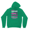 quens are born in january Unisex Hoodie