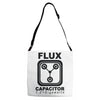 flux capacitor Adjustable Strap Totes