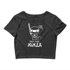 part time ninja Crop Top