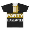 bachelor party drinking team wedding groomsmen bridal funny All Over Men's T-shirt