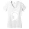 oh whale! Women's V-Neck T-Shirt