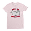 seal of approval Ladies Fitted T-Shirt