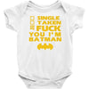 poof movie batman Baby Onesie