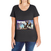 fortnite Ladies Curvy T-Shirt