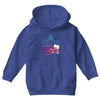 yoga and wine Youth Hoodie