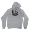 shh my hangover t shirt funny beer college drunk Unisex Hoodie