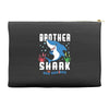 brother shark doo doo doo family matching Accessory Pouches